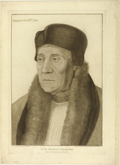 Erzbischof Warham von Francesco Bartolozzi