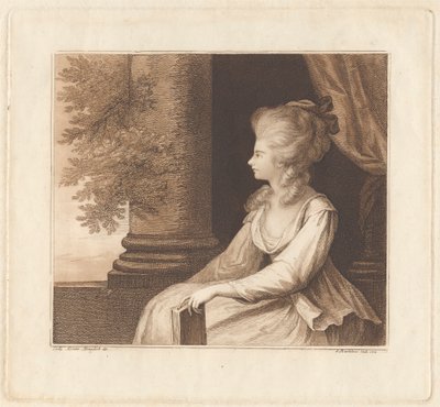 Georgiana, Herzogin von Devonshire von Francesco Bartolozzi