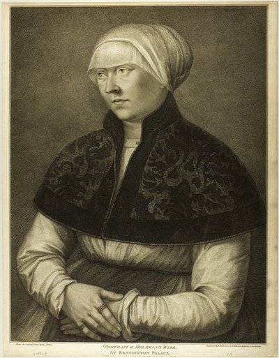 Holbeins Frau von Francesco Bartolozzi