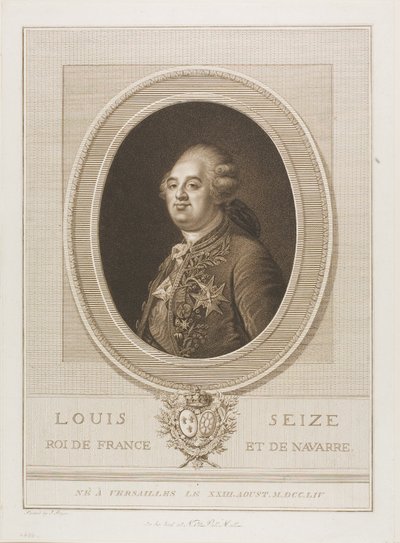 Ludwig Sechzehn von Francesco Bartolozzi