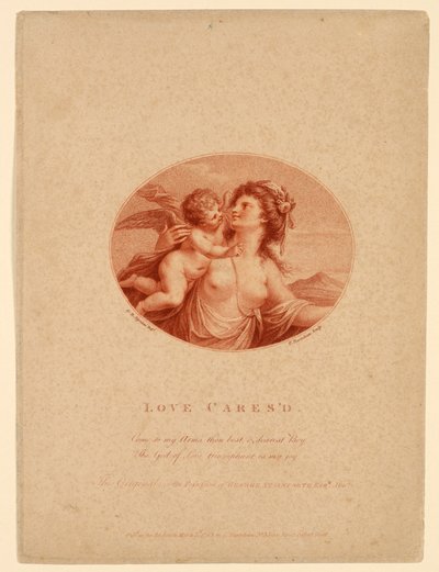 Liebe gestreichelt von Francesco Bartolozzi