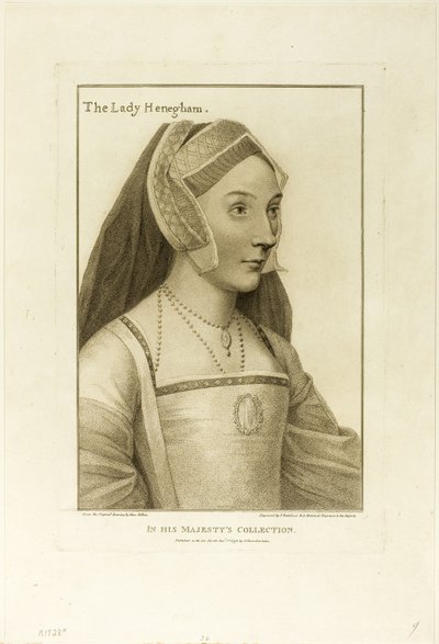 Die Dame Henegham von Francesco Bartolozzi