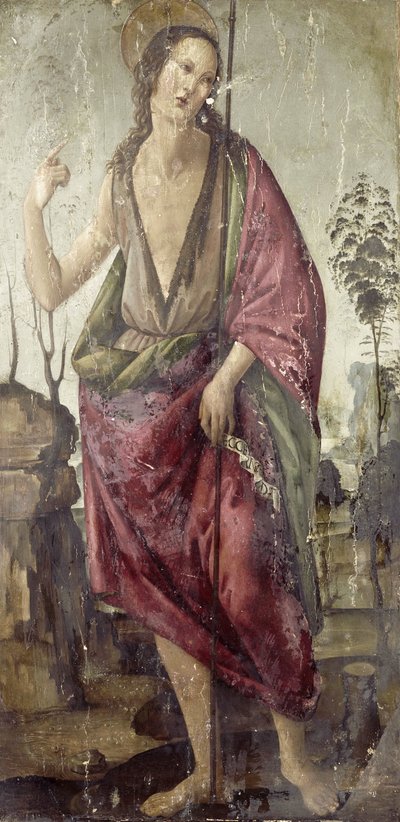 Johannes der Täufer von Francesco Botticini (attributed to)