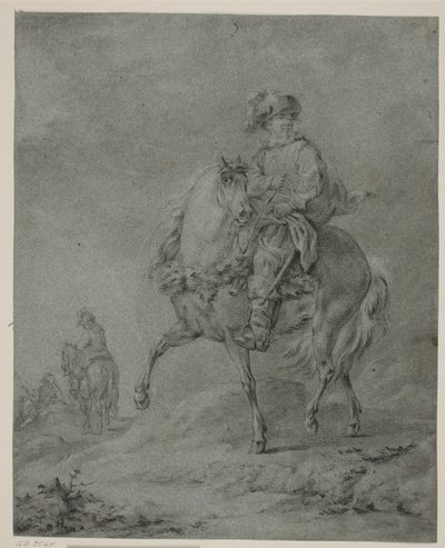 Reiter in einer Landschaft von Francesco Casanova