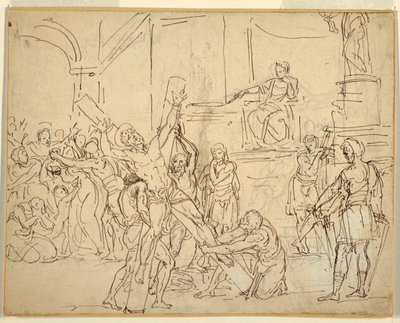 Martyrium des heiligen Andreas von Francesco Coghetti