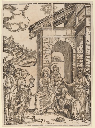 Die Anbetung der Könige von Francesco Denanto