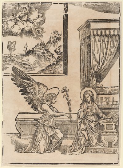 Die Verkündigung von Francesco Denanto