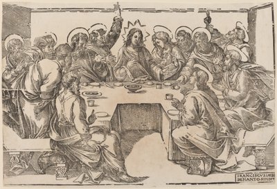 Das letzte Abendmahl von Francesco Denanto
