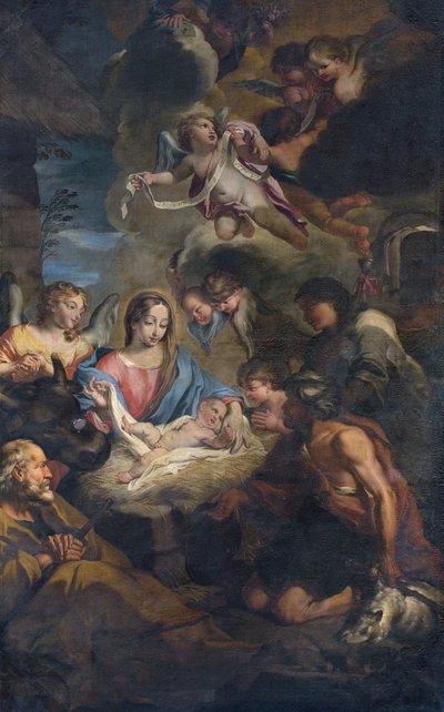 Anbetung der Hirten von Francesco Fabbrica