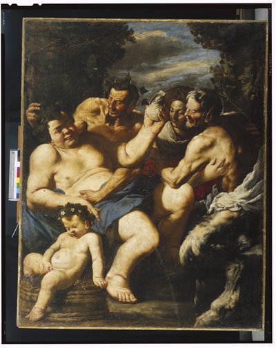 Betrunkener Silenus, ca. 1640 von Francesco Francanzano