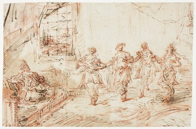 Haremszene von Francesco Guardi