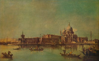 Die Dogana und Salute, Venedig, ca. 1775, 1938 von Francesco Guardi