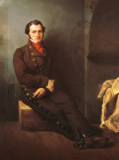 Graf Arese inhaftiert von Francesco Hayez