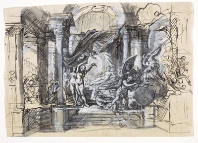 Allegorische Szene von Francesco La Marra