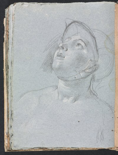 Verona Skizzenbuch: Soldat Seite 96, 1760 von Francesco Lorenzi