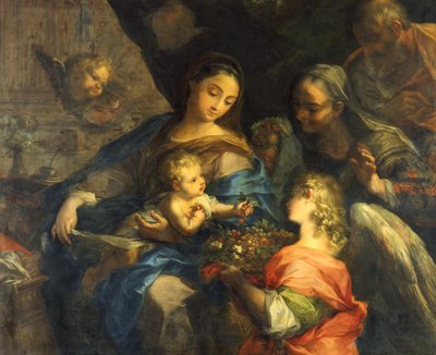 Heilige Familie von Francesco Mancini