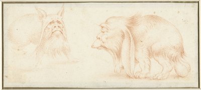 Zwei Monster von Francesco Melzi
