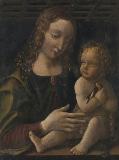 Jungfrau und Kind von Francesco Napoletano (attributed to)