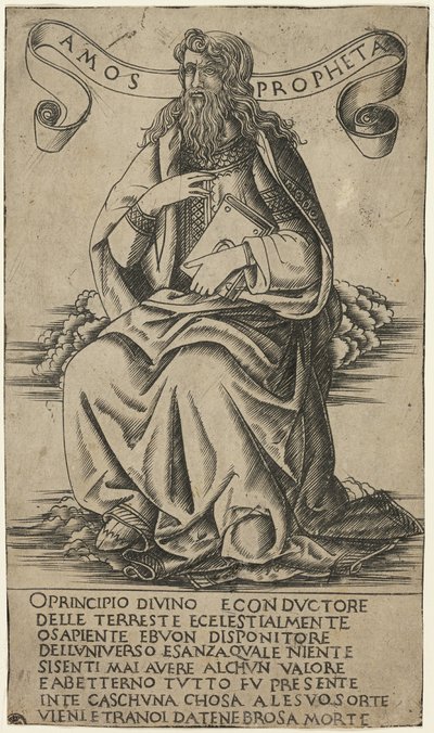 Der Prophet Amos von Francesco Rosselli