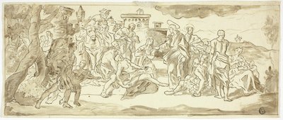 Christus heilt den Lahmen von Francesco Solimena