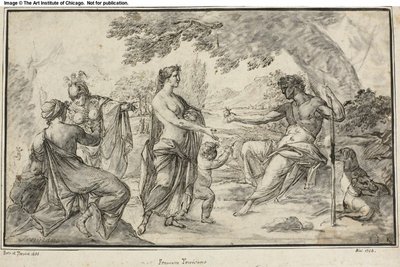 Urteil des Paris von Francesco Trevisani