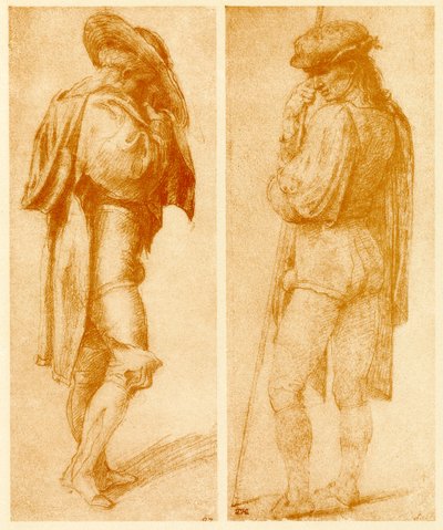 Studie zu den zwei Joseph-Bildern von Francesco Ubertini Bacchiacca