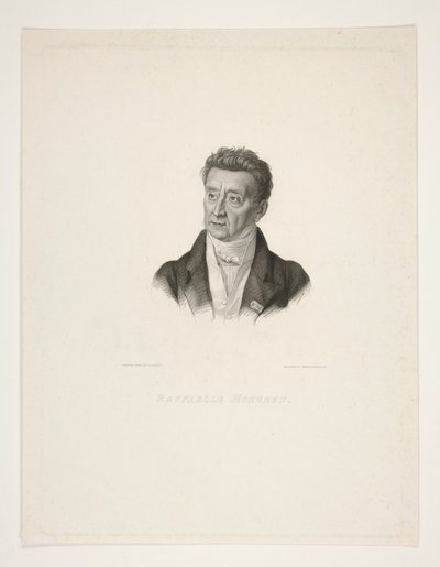 Porträt von Raphael Morghen von Francesco Vendramini