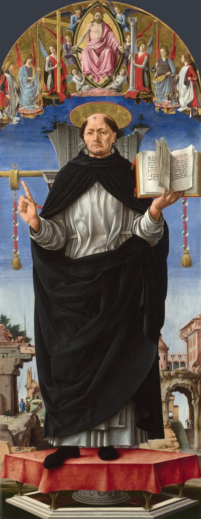 Heiliger Vinzenz Ferrer, ca. 1473-1475 von Francesco del Cossa