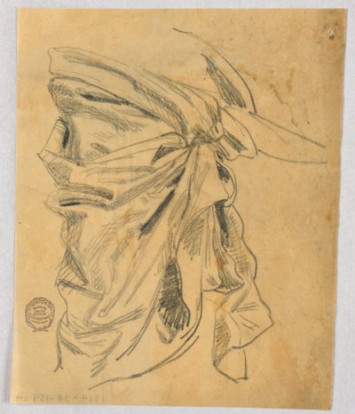 Studie von Draperien von Francis Augustus Lathrop