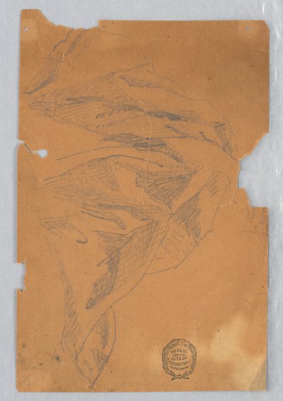 Draperiestudie von Francis Augustus Lathrop