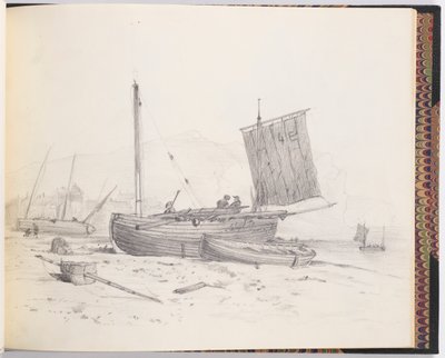Fischerboote von Francis Augustus Lathrop