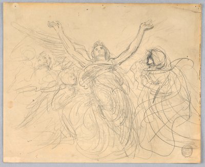 Gruppe von Engeln von Francis Augustus Lathrop