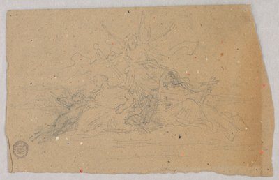 Skizze von Nächstenliebe, Glaube und Hoffnung von Francis Augustus Lathrop