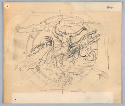 Studie für "Zodiac" von Francis Augustus Lathrop