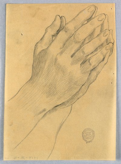 Studie von Händen von Francis Augustus Lathrop