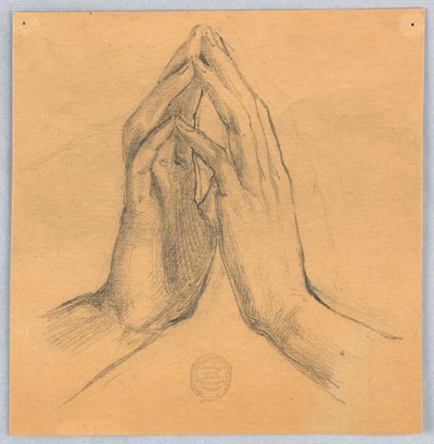 Studie von Händen von Francis Augustus Lathrop