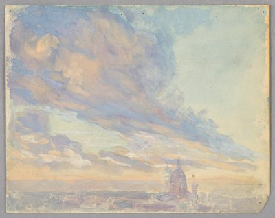 Studie von Wolken, Rom, Italien von Francis Augustus Lathrop
