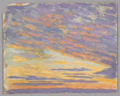 Studie von Wolken, Rom, Italien von Francis Augustus Lathrop