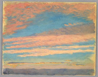 Studie von Wolken, Rom, Italien von Francis Augustus Lathrop