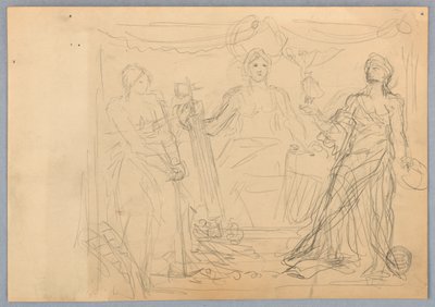 Symbolische Figuren von Francis Augustus Lathrop