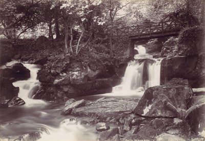 Glen Lun. Die rustikale Brücke von Francis Bedford