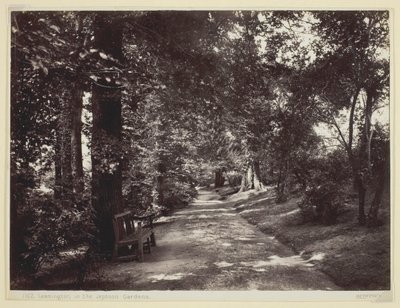 Leamington, in den Jephson Gardens, 1860-94 von Francis Bedford