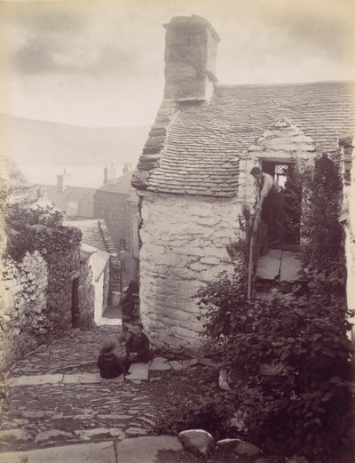 Altes Barmouth, 1870er von Francis Bedford