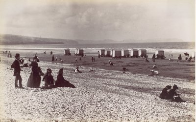 Strand von Pensarn, 1870er Jahre von Francis Bedford