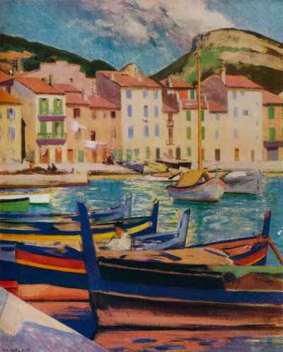 Der Hafen, Cassis, ca. 1924 1932 von Francis Campbell Boileau Cadell