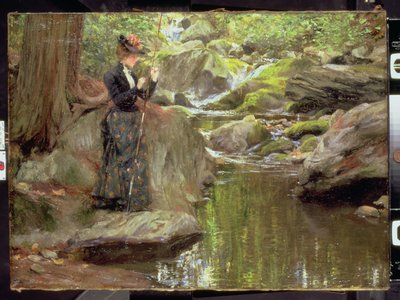 Die Angelschnur auswerfen von Francis Coates Jones