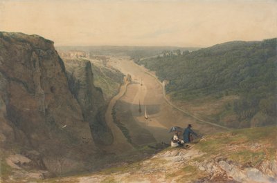 Die Avon-Schlucht, Blick Richtung Clifton von Francis Danby