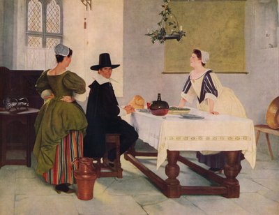 Zwischen zwei Feuern, um 1892, 1938 von Francis Davis Millet