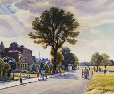 Samstagnachmittag von Francis Dodd