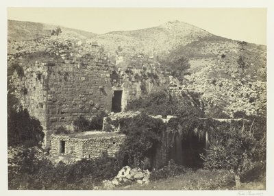 Banias, das antike Caesaria, Philippi von Francis Frith